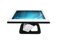 Z formó la mesa de centro elegante irregular de la pantalla táctil de las multimedias AIO de la tabla del tacto de la pantalla