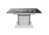 Tabla interactiva multi-touch 4k de la cafetería del restaurante OS de Windows de la prenda impermeable de 43 pulgadas
