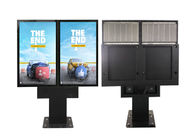 Pantalla LCD de doble pantalla Panel exterior Pantalla LCD de señalización digital para publicidad Precio al aire libre