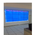 Exhibición del monitor de la pared del soporte del piso, peso ligero video de la pared de la señalización comercial de Digitaces