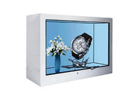 Nuevo estilo vitrina transparente interactiva del LCD de 43 pulgadas con la resolución 1920x1080