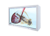 55&quot; exhibición transparente del Lcd del escaparate del monitor de la publicidad del LCD
