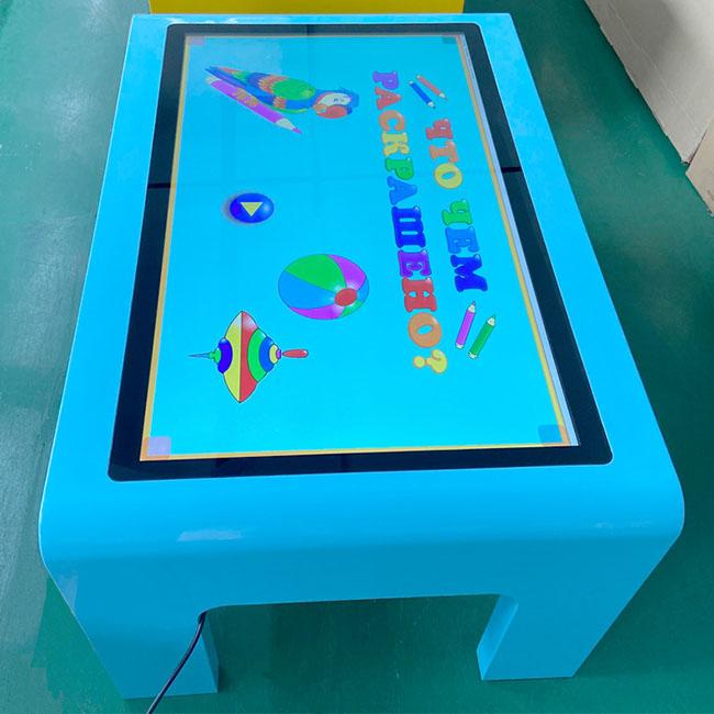 Tabla interactiva del multi-touch del juego de los niños con el escritorio de la pantalla tácticl LCD de la educación de los niños de la pantalla táctil