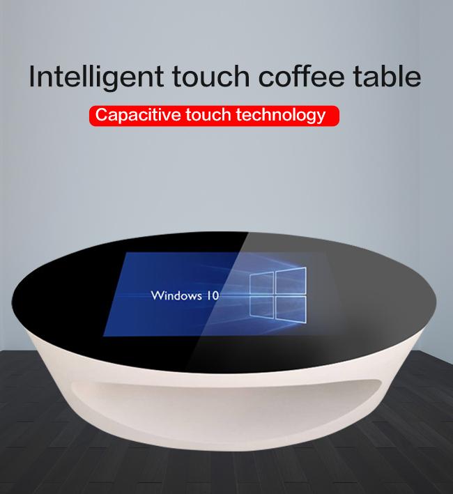 Mesa de comedor multi de la cafetería de la pantalla táctil de la tabla interactiva de la exhibición del reconocimiento de objeto de 43 pulgadas para la educación