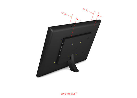 24 pantallas LCD de la pulgada hacen excursionismo el marco de HD 1024*600 que juega la función completa del álbum de la imagen de la película electrónica de la música