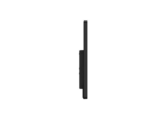 Capítulo video elegante de la exhibición de la imagen del capítulo del wifi de NFT del cuadrado de la pantalla de madera digital elegante electrónica del Lcd