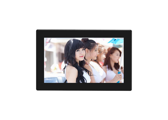 Wi-Fi 2.4G 5G Negro Color 9 pulgadas Pantalla LCD Cuadro fotográfico digital con formato de audio MP3/WMA/AAC/WAV