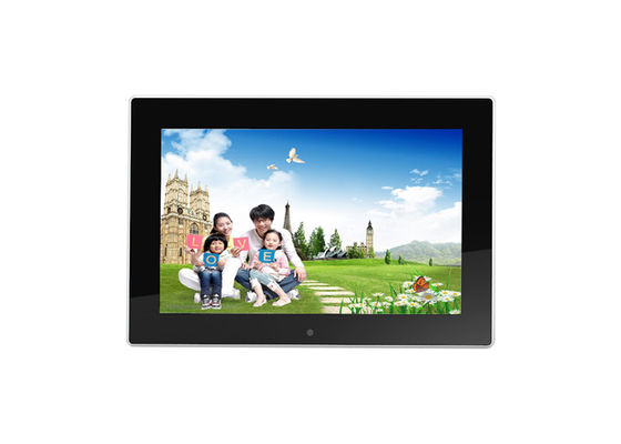 Diseño personalizado 12.1 pulgadas pantalla LCD digital fotograma con soporte de pantalla AD