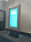 Pantallas interactivas del indicador digital de 65 pulgadas, piso que coloca la exhibición al aire libre del monitor