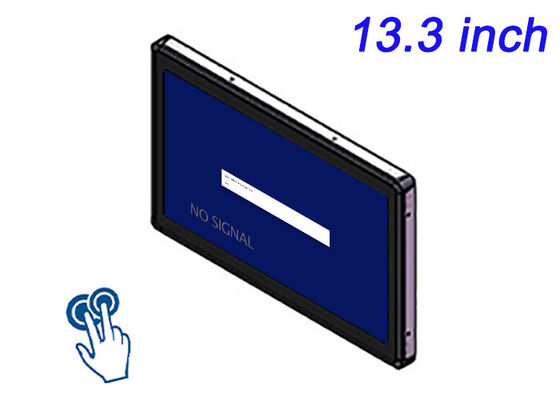 13.3 pulgadas de toque de monitor integrado para pantallas interactivas, sistemas minoristas, aparatos inteligentes y señalización digital