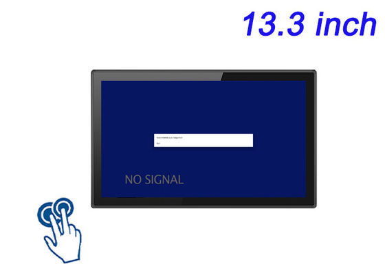 13.3 pulgadas de toque de monitor integrado para pantallas interactivas, sistemas minoristas, aparatos inteligentes y señalización digital