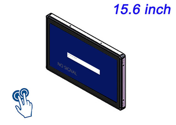 15.6 pulgadas de pantalla táctil incorporada para pantallas de ciudad inteligente, estadios deportivos, publicidad digital inmersiva, monitoreo industrial