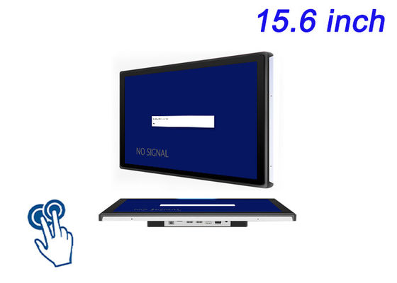 15.6 pulgadas de pantalla táctil incorporada para pantallas de ciudad inteligente, estadios deportivos, publicidad digital inmersiva, monitoreo industrial