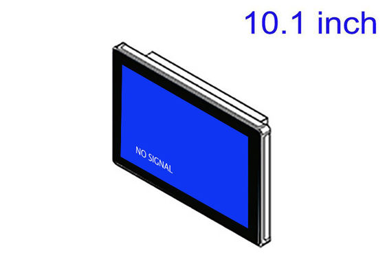 10.1 pulgadas de monitor integrado para quioscos, pantallas médicas, tableros de fábrica y terminales de pago