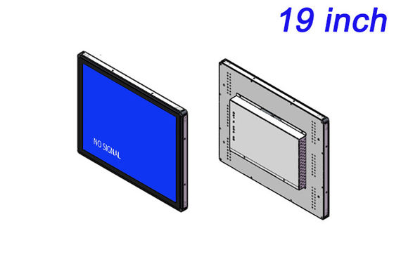 Monitor de 19 pulgadas para paneles de seguridad, equipos industriales, pantallas médicas y quioscos de información pública