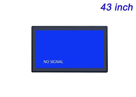 Monitor integrado de 43 pulgadas para pantallas de ciudades inteligentes, interfaces de estadios, publicidad inmersiva y monitoreo industrial de gama alta