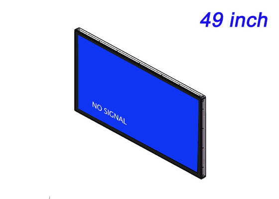 Monitoreo integrado de 49 pulgadas para señalización digital, centros de comando, pantallas de ciudades inteligentes y sistemas de entretenimiento