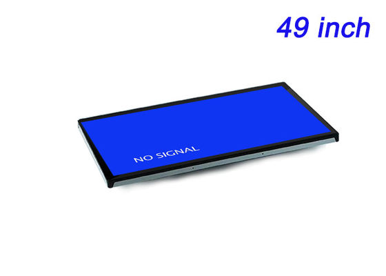 Monitoreo integrado de 49 pulgadas para señalización digital, centros de comando, pantallas de ciudades inteligentes y sistemas de entretenimiento