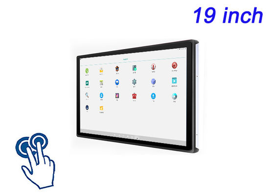 Pantalla táctil Android de 19 pulgadas para sistemas de seguridad, automatización de fábricas, interfaces de transporte y paneles de información pública