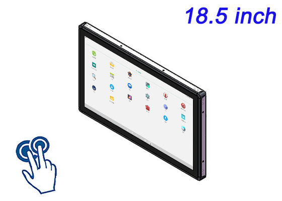 18.5 pulgadas Android Touch Monitor Incorporado para equipos de fitness, pantallas de orientación, quioscos de transporte y sistemas de entretenimiento