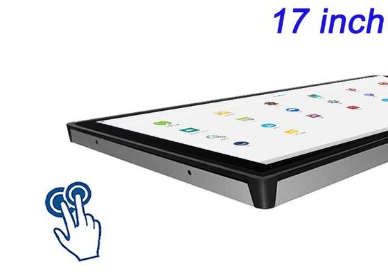 Pantalla táctil integrada de Android de 17 pulgadas para paneles de control aeroespacial, terminales públicos, instrumentos de laboratorio y tableros de fábrica