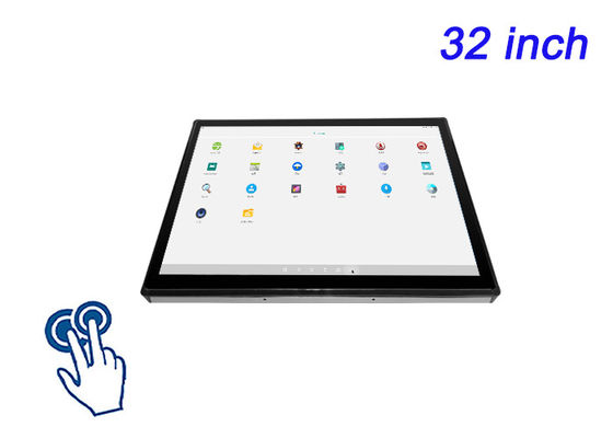 Monitor táctil Android de 32 pulgadas para centros de comando, pantallas de transporte público, paneles de control de logística y paneles de publicidad digital