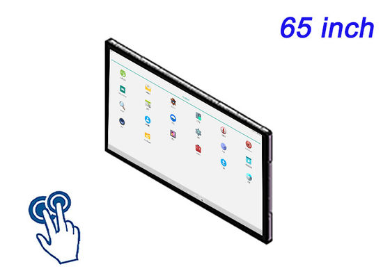 Pantalla táctil integrada de Android de 65 pulgadas para infraestructura inteligente, señalización digital de gama alta, salas de control y sistemas de entretenimiento