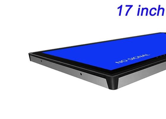 Pantalla integrada Android de 17 pulgadas para aplicaciones aeroespaciales, equipos de laboratorio, sistemas de gestión de energía y paneles HMI