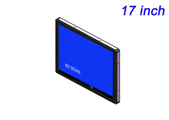 Pantalla integrada Android de 17 pulgadas para aplicaciones aeroespaciales, equipos de laboratorio, sistemas de gestión de energía y paneles HMI