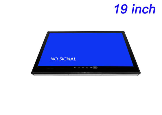 Pantalla táctil Android de 19 pulgadas para sistemas de seguridad, automatización de fábricas, interfaces de transporte y paneles de información pública