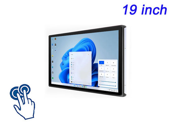 Display Windows Touch de 19 pulgadas para puntos de venta, paneles de control industriales, imágenes médicas y billetes de transporte