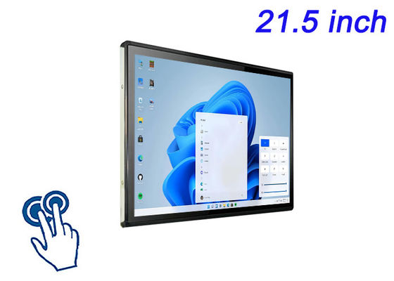 21.5 pulgadas de pantalla táctil Windows Incorporada para sistemas de entretenimiento, interfaces de capacitación corporativa, soluciones de hospitalidad y paneles industriales