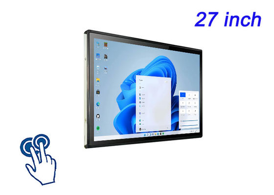 Pantalla táctil incorporada de 27 pulgadas de Windows para ferias comerciales, publicidad interactiva, aplicaciones minoristas de gama alta y sistemas de comando