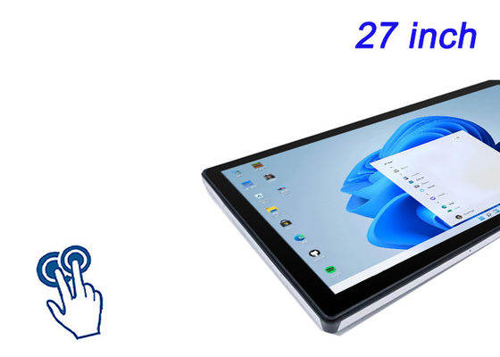 Pantalla táctil incorporada de 27 pulgadas de Windows para ferias comerciales, publicidad interactiva, aplicaciones minoristas de gama alta y sistemas de comando