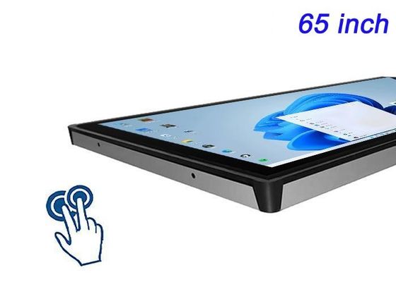 Display integrado de Windows Touch de 65 pulgadas para redes de señalización digital, aplicaciones de sala de control, experiencias inmersivas y presentaciones de alto impacto