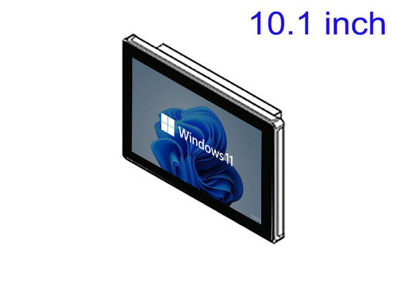 10Pantalla integrada con ventanas de 0,1 pulgadas para quioscos, pantallas médicas, paneles industriales y terminales de pago
