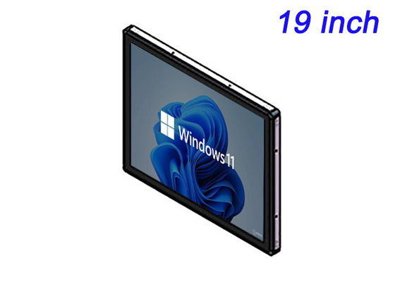 Display Windows Touch de 19 pulgadas para puntos de venta, paneles de control industriales, imágenes médicas y billetes de transporte