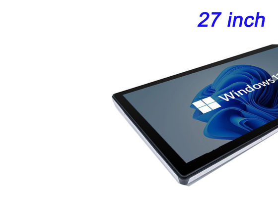 Pantalla de 27 pulgadas Windows Incorporada para publicidad digital, pantallas de ferias comerciales, paneles de control de logística y salas de comando