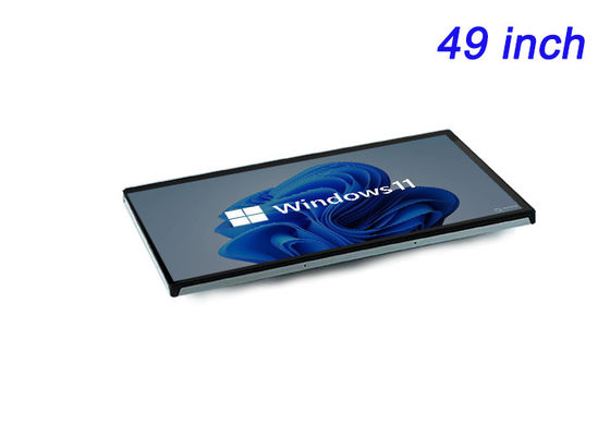Pantalla de 49 pulgadas Windows Touch Embedded para juegos inmersivos, señalización digital de gran formato, centros de comando y control y pantallas interactivas de gama alta