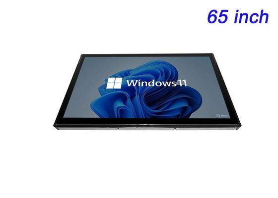 Display integrado de Windows Touch de 65 pulgadas para redes de señalización digital, aplicaciones de sala de control, experiencias inmersivas y presentaciones de alto impacto