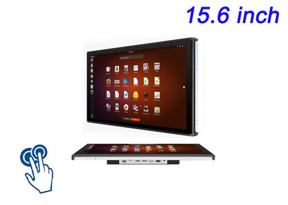 15.6 pulgadas de Linux con pantalla táctil incrustada para quioscos públicos, sistemas de gestión de energía, automatización de fábricas y pantallas educativas
