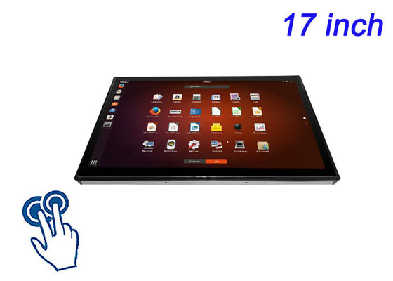 Pantalla táctil integrada de 17 pulgadas Linux para centros de comando, sistemas de imágenes médicas, estaciones de facturación minoristas y paneles de control de fabricación