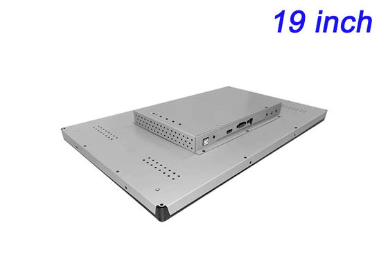 Pantalla táctil integrada de 19 pulgadas Linux para automatización de almacenes, sistemas de monitoreo de energía, paneles de control y pantallas de transporte público