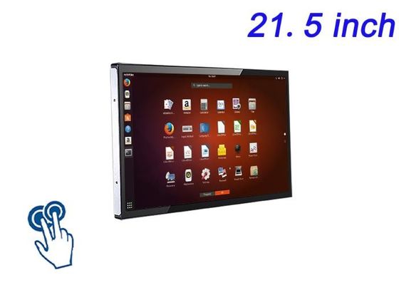 21Pantalla táctil integrada de.5 pulgadas Linux para paneles de control de logística, fábricas inteligentes, interfaces corporativas y marcadores de estadios