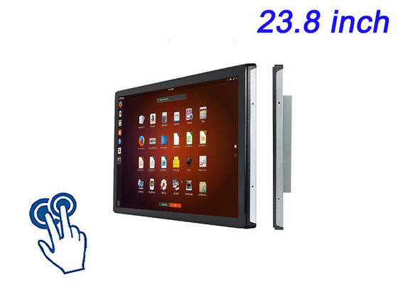23Display integrado de toque Linux de.8 pulgadas para publicidad minorista, sistemas de gestión de tráfico, paneles de investigación científica y centros de comando