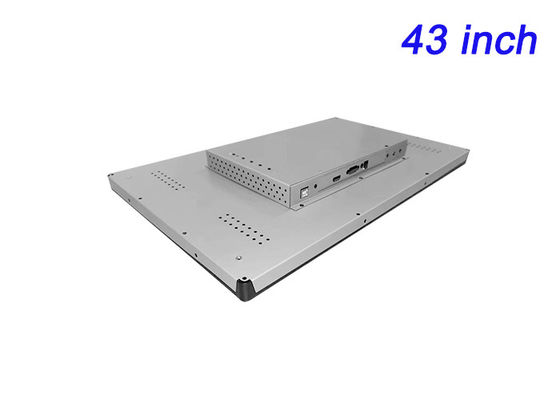 Pantalla táctil integrada de 43 pulgadas Linux para automatización industrial, quioscos de ciudades inteligentes, interfaces de atención médica y salas de comando