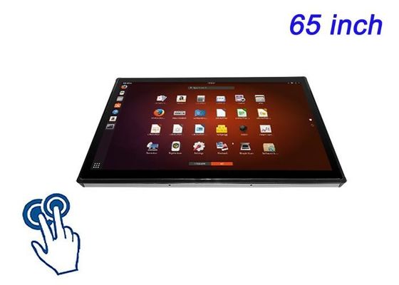 Display integrado de 65 pulgadas Linux con toque para salas de conferencias, interfaces médicas avanzadas, centros de control e infraestructura de ciudades inteligentes