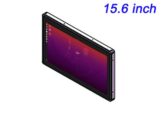 15Pantalla integrada de Linux de 6 pulgadas para máquinas expendedoras inteligentes, pantallas educativas, paneles HMI y sistemas de monitoreo de energía