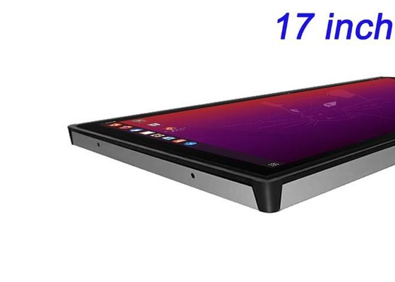 Pantalla integrada de 17 pulgadas Linux para equipos médicos, pantallas de transporte público, paneles de control industriales y publicidad minorista