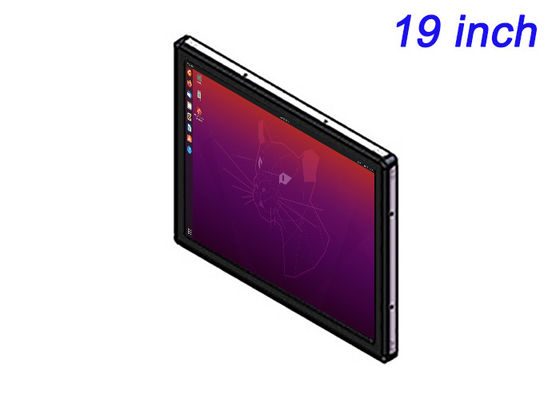 19-Inch Linux Embedded Screen para monitoreo de seguridad, tableros de fábrica, sistemas de almacén y pantallas públicas